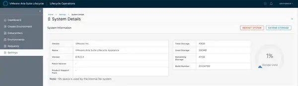 Remediation steps to handle rollback of VMware Aria Suite Lifecycle 8.16.0 and other products