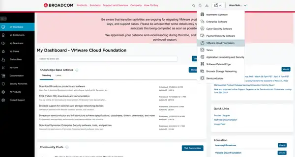 How do you download product binaries and product support packs after Day-2 changes