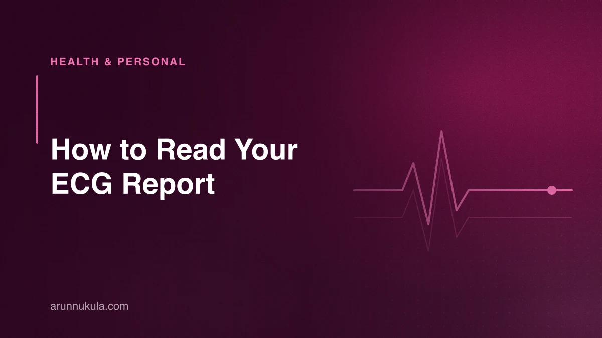 How to Read Your ECG Report