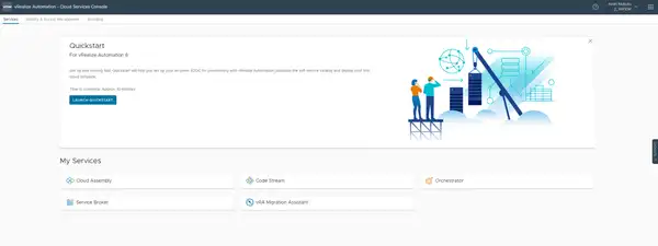 HTTP 403 exception when browsing various options under vRealize Migration Assistant  on vRA 8.4.1
