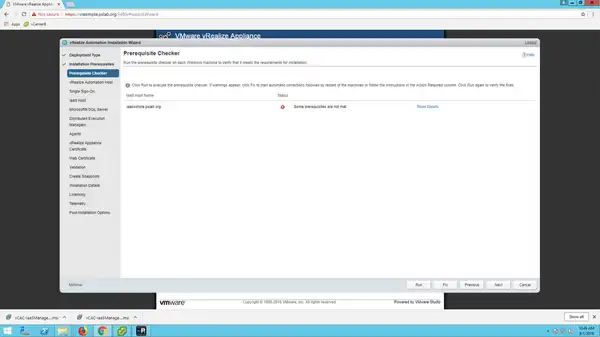 Installing vRealize Automation 7.5