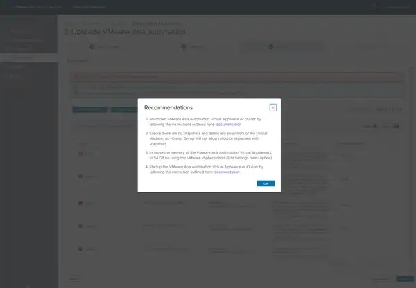 Requirement to increase memory before you upgrade your VMware Aria Automation to 8.16.2 while using Medium Sizing