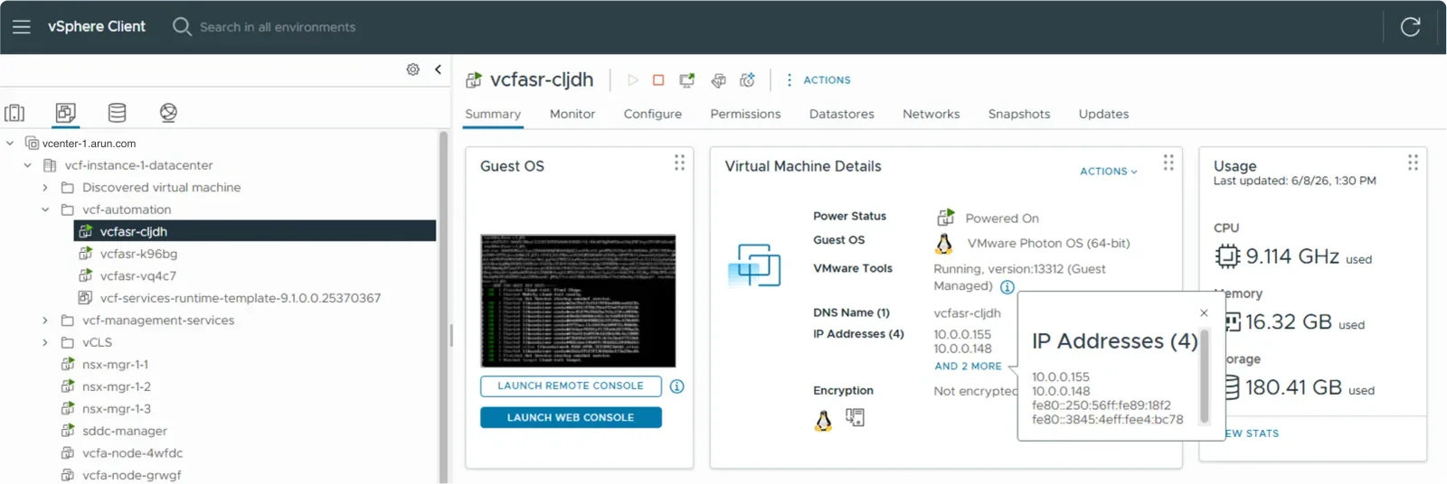 Node IP assignment after the upgrade