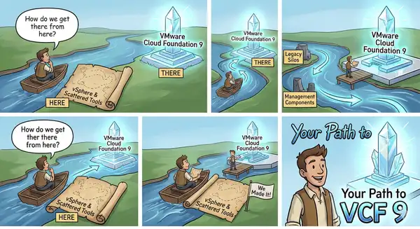 Upgrade Paths vSphere to VCF 9.0.x |  How do we get there from here? |