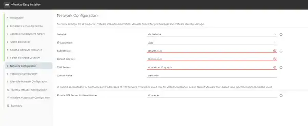 vRA fails to deploy from vRSLCM if Second or Teritiary DNS servers are unable to resolve hostnames